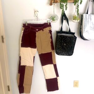 Patch Style Jeans